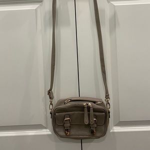 Street Level Taupe Crossbody Purse